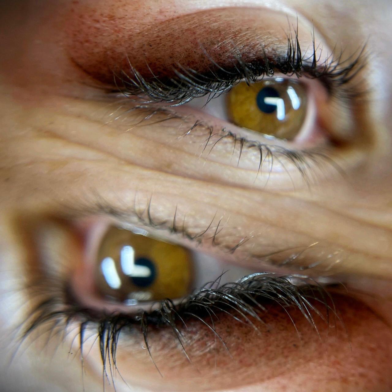Resultado de micropigmentación de ojos en Oviedo